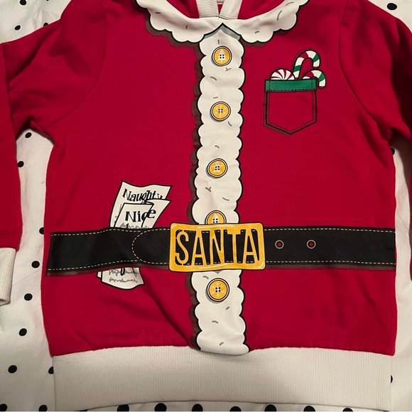 Holiday ugly sweater. Size S (7/8) - Picture 2 of 4